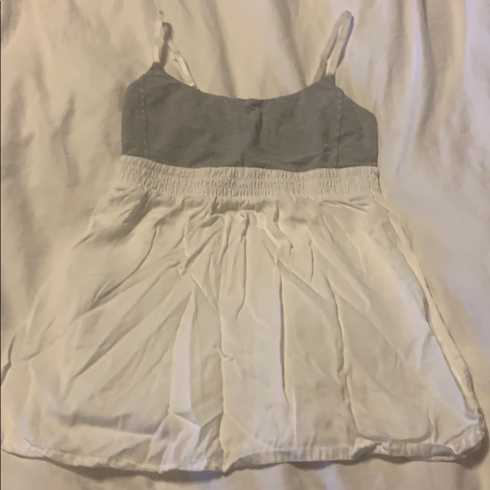 Lululemon white and grey tank